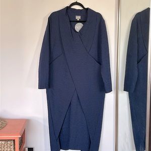 DRESS - Niche -Blue Seersucker- XL/ NWT